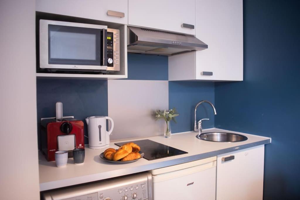 T2 Cosy & Moderne Avec Parking Prive Gratuit A Villeurbanne Exterior photo